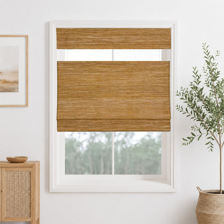 Oak Bamboo Blinds & Shades Top Down Bottom Up | Ivory 2.0