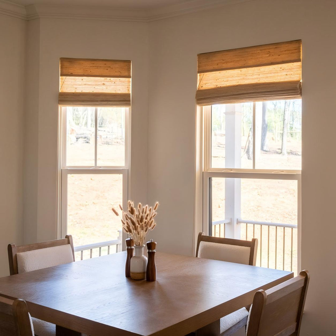 Oak Bamboo Blinds & Shades Top Down Bottom Up | Beige 2.0