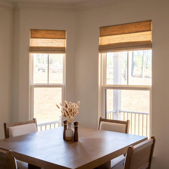 Oak Bamboo Blinds & Shades Top Down Bottom Up | Beige 2.0