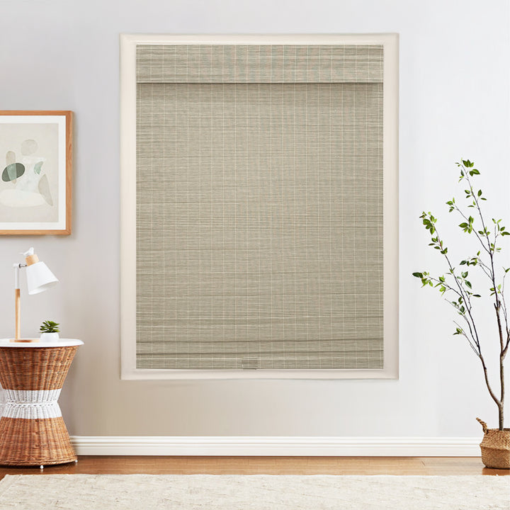 Nomi Woven Bamboo Blinds & Shades Top Down Bottom Up | Avocado