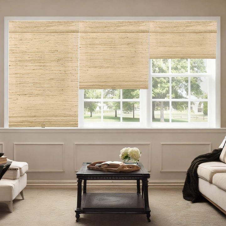 Hazel Bamboo Blinds & Shades | 3 Shades on 1 Headrail