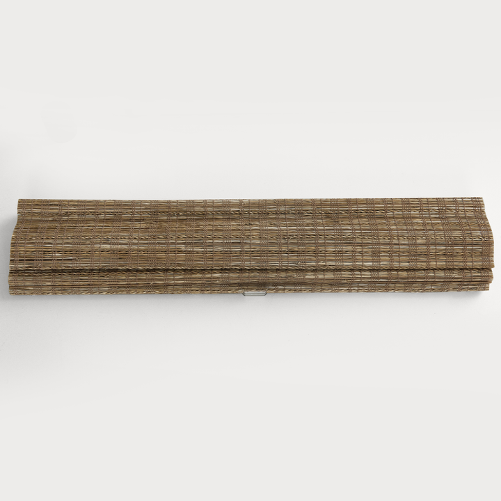 Ramie Woven Bamboo No-Drill Blinds & Shades Top Down Bottom Up | Cinnamon