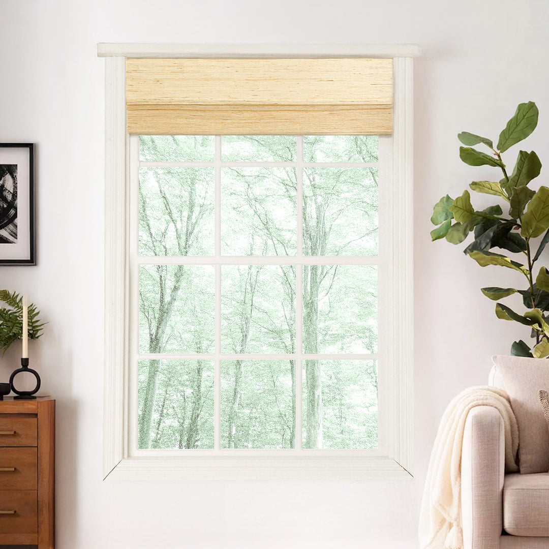 Ramie Woven Bamboo Blinds & Shades Top Down Bottom Up | Cashew