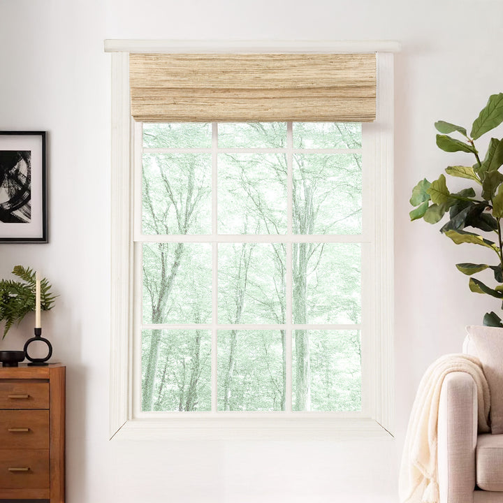 Ramie Woven Bamboo Blinds & Shades | Beige