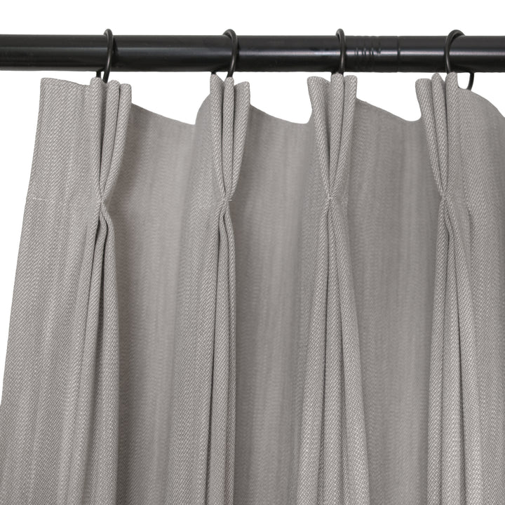 Cove Cotton Blend Curtains & Drapes Pleated