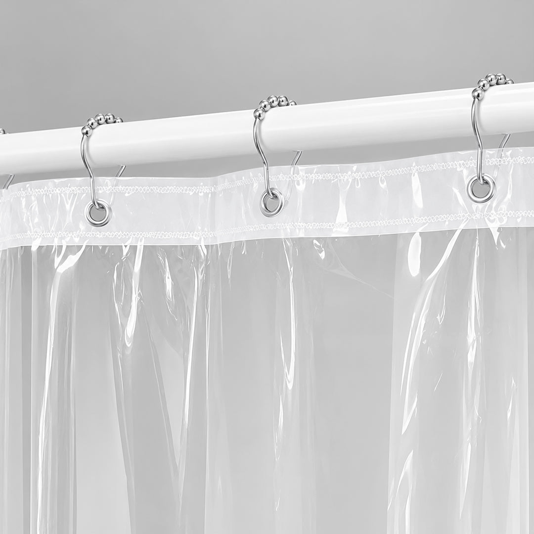 ClearGuard Waterproof Shower Curtain Liner
