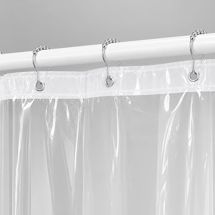 ClearGuard Waterproof Shower Curtain Liner