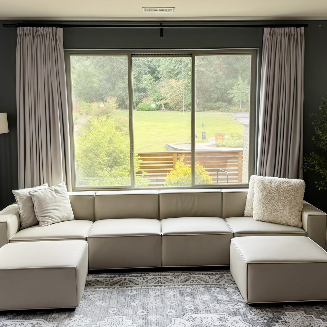 Lily Linen Curtains & Drapes Pleated
