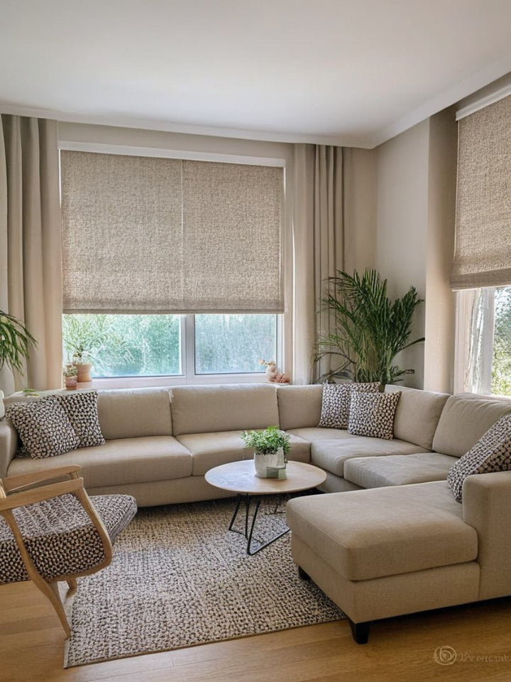 Bella Cotton Roman Shades & Blinds