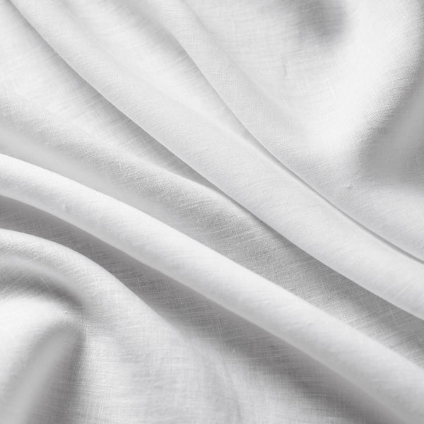 Belgian Flax Linen Curtains & Drapes Pleated