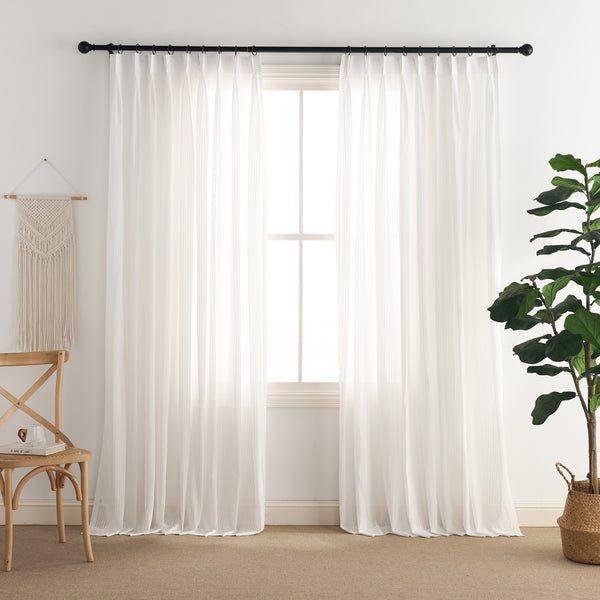 Aura Sheer Curtains & Drapes