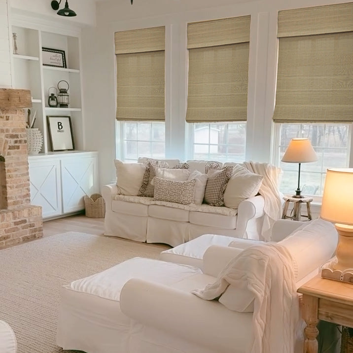 Ivy Woven Bamboo Blinds & Shades | Tawny