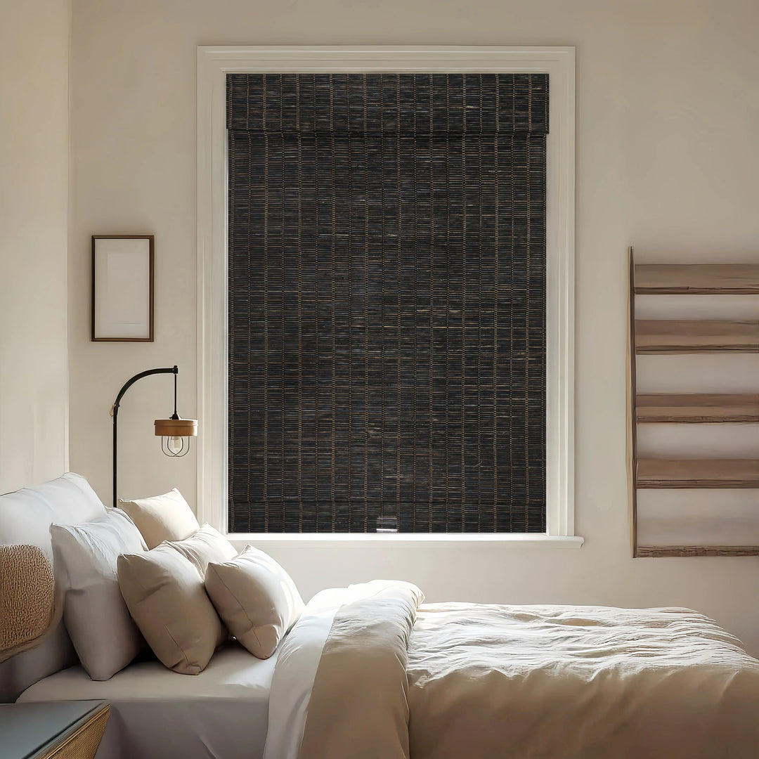 Hazel Bamboo Blinds & Shades Top Down Bottom Up | Inkwell Oak