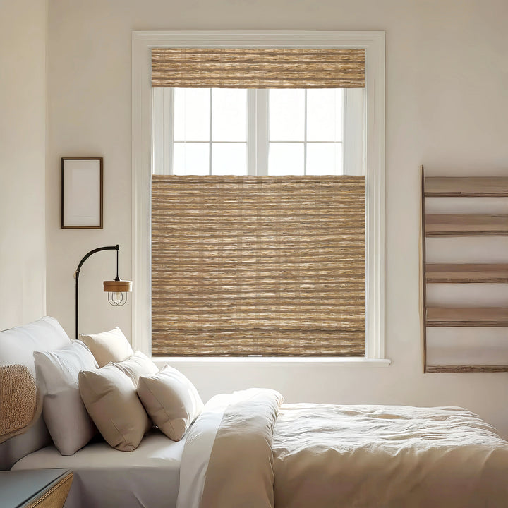 Hazel Bamboo Blinds & Shades Top Down Bottom Up | Pecan