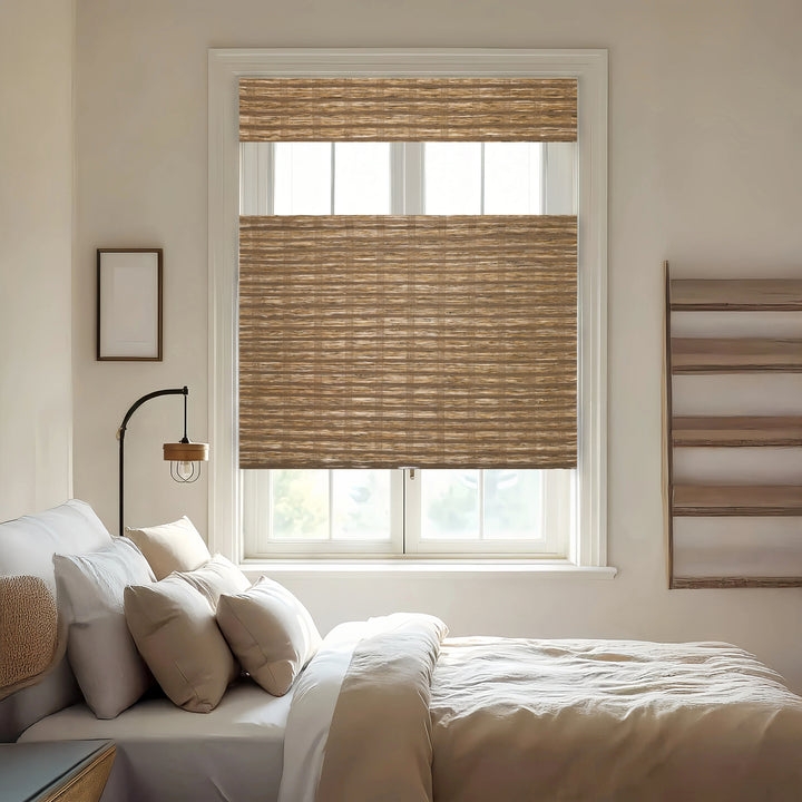 Hazel Bamboo Blinds & Shades Top Down Bottom Up | Pecan