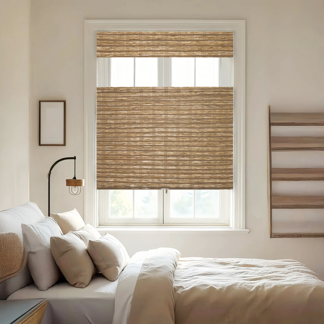 Hazel Bamboo Blinds & Shades Top Down Bottom Up | Pecan