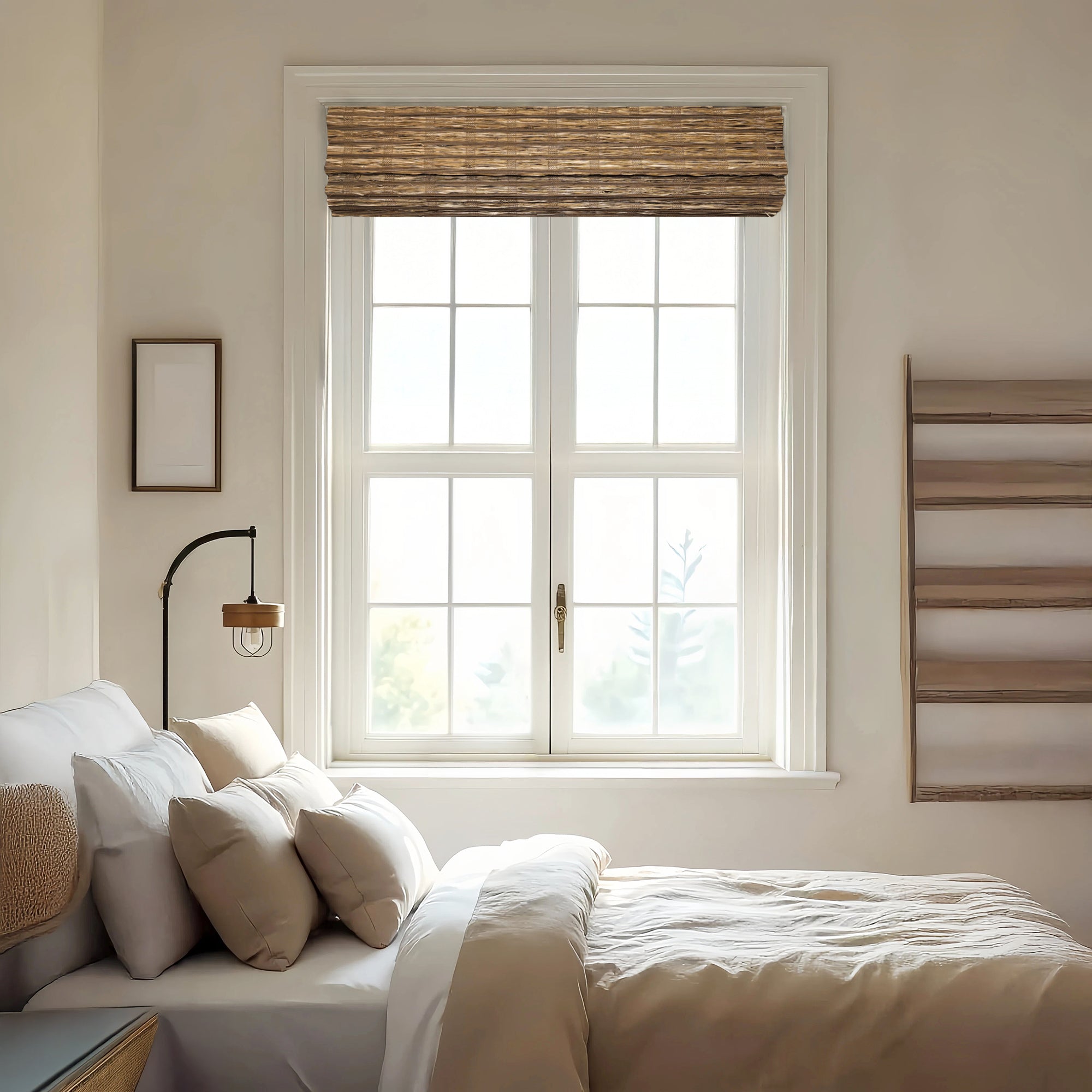 Hazel Bamboo Blinds & Shades | French Door