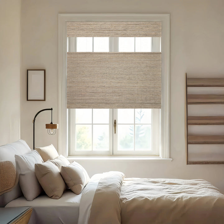 Hazel Bamboo Blinds & Shades Top Down Bottom Up | Pale Wheat