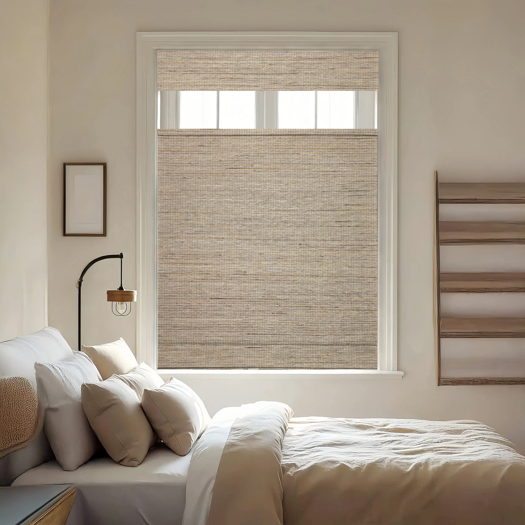 Hazel Bamboo Blinds & Shades Top Down Bottom Up | Pale Wheat