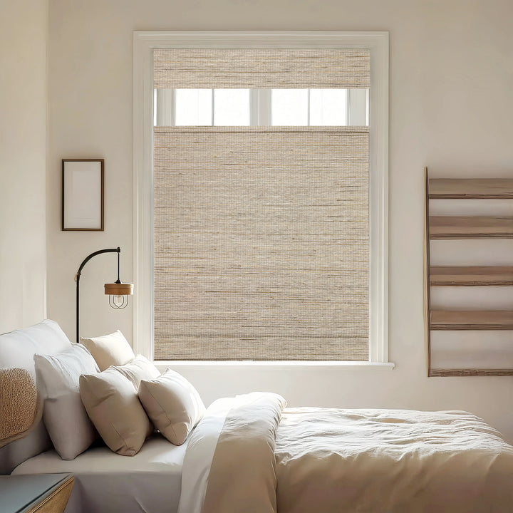 Hazel Bamboo Blinds & Shades Top Down Bottom Up | Pale Wheat