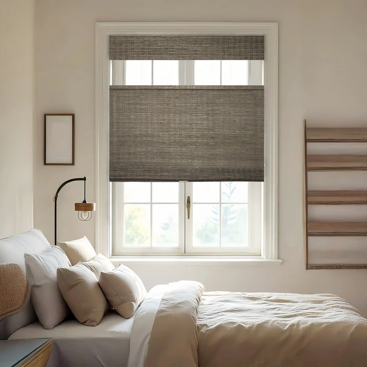 Hazel Bamboo Blinds & Shades Top Down Bottom Up | Olive Ash