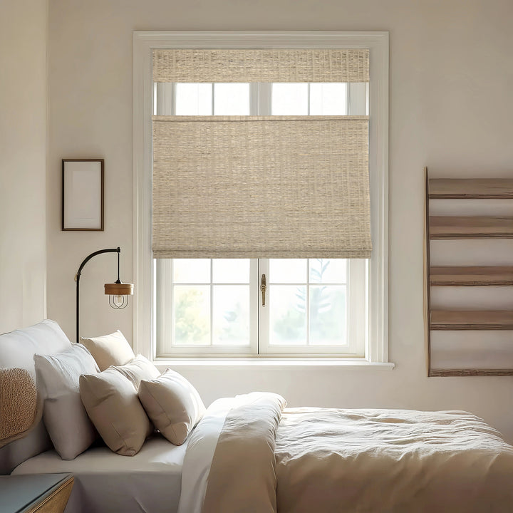 Hazel Bamboo Blinds & Shades Top Down Bottom Up | Pale Almond