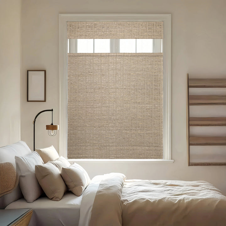 Hazel Bamboo Blinds & Shades Top Down Bottom Up | Pale Almond