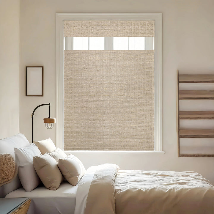 Hazel Bamboo Blinds & Shades Top Down Bottom Up | Pale Almond