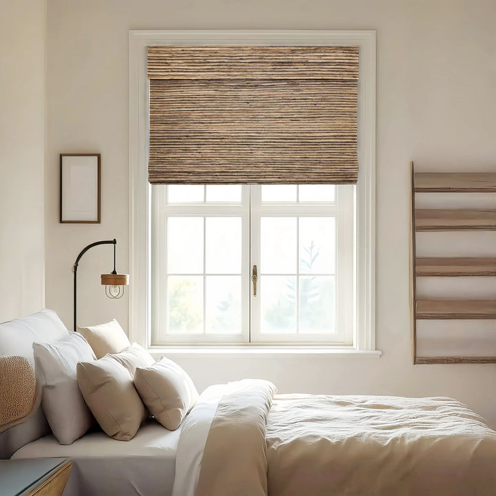 Hazel Bamboo Blinds & Shades Top Down Bottom Up | Chestnut