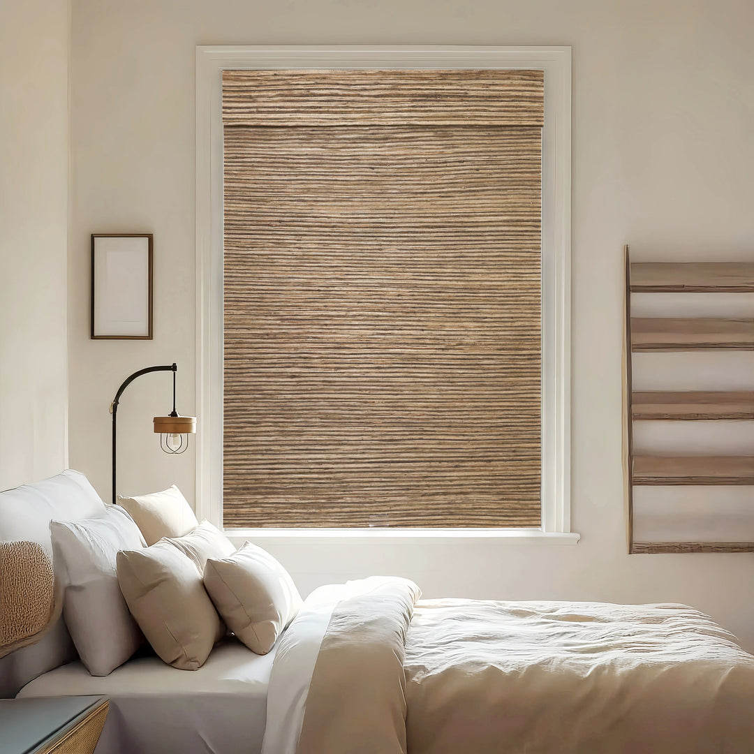 Hazel Bamboo Blinds & Shades Top Down Bottom Up | Chestnut