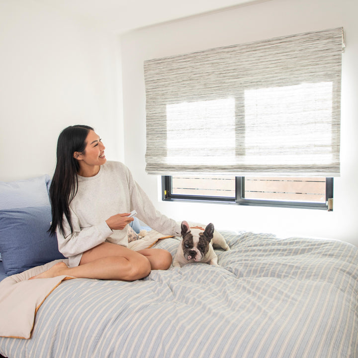 Ivy Woven Bamboo Blinds & Shades | Marble