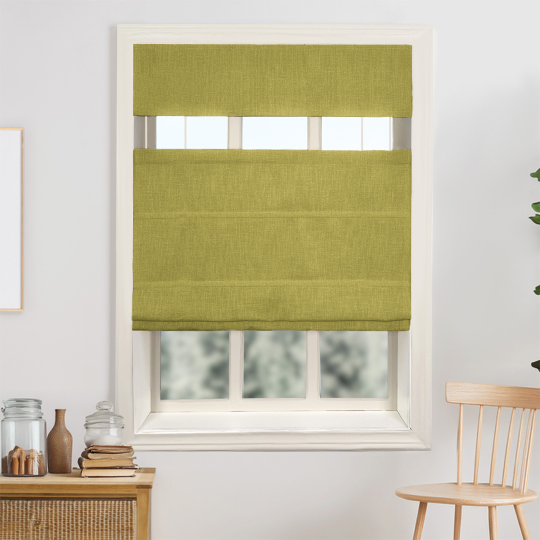 Bella Cotton Roman Shades & Blinds | Top Down Bottom Up