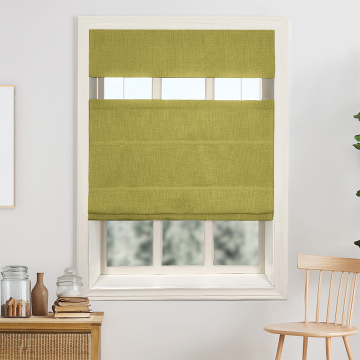 Bella Cotton Roman Shades & Blinds | Top Down Bottom Up