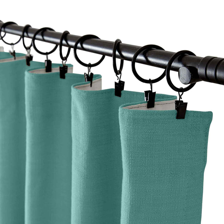 Bella Cotton Blend Curtains & Drapes Soft Top