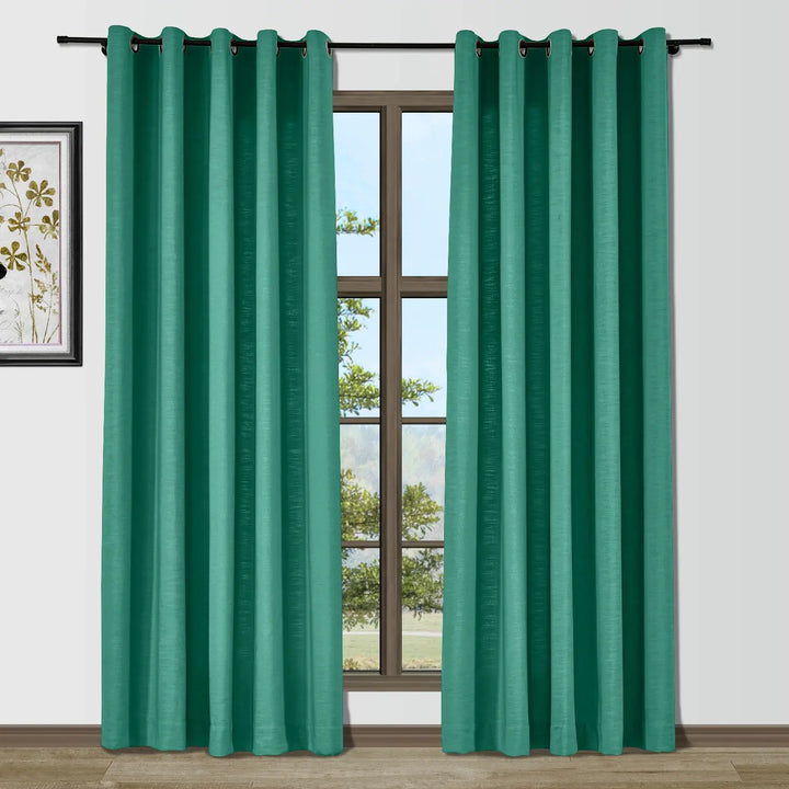 Bella Cotton Blend Curtains & Drapes Grommet