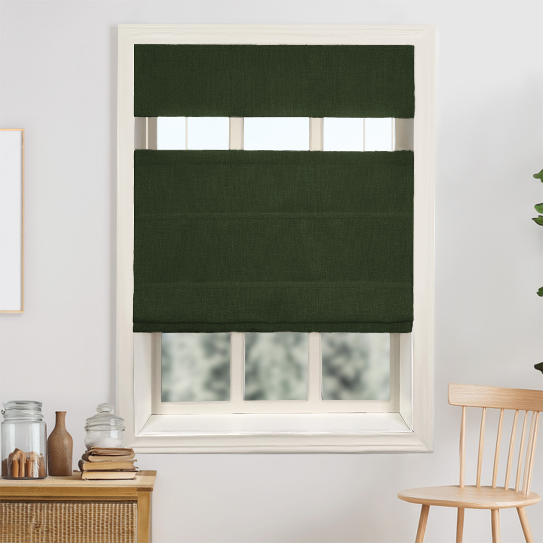 Bella Cotton Roman Shades & Blinds | Top Down Bottom Up