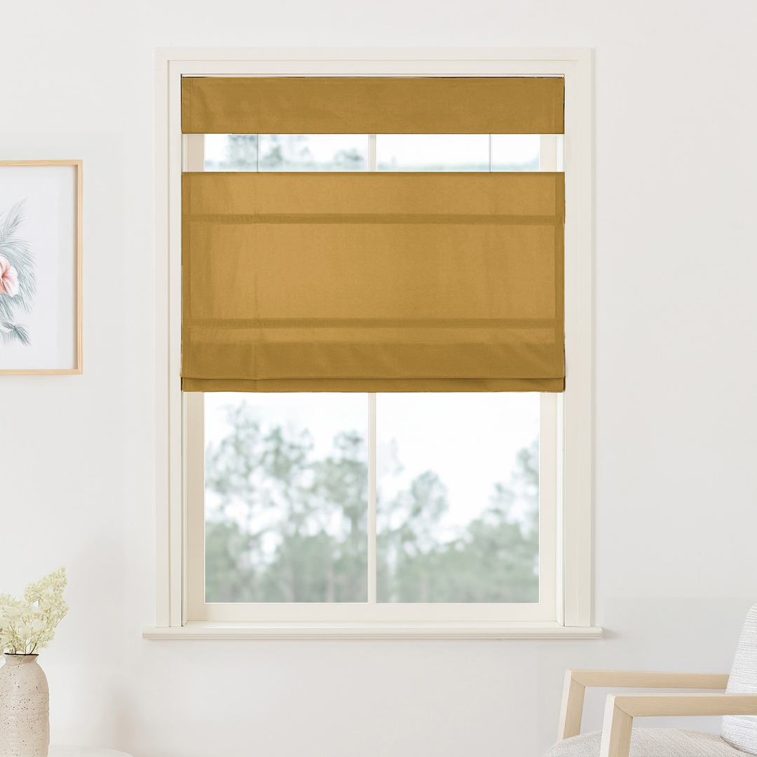 Maillard Velvet Roman Shades & Blinds | Top Down Bottom Up
