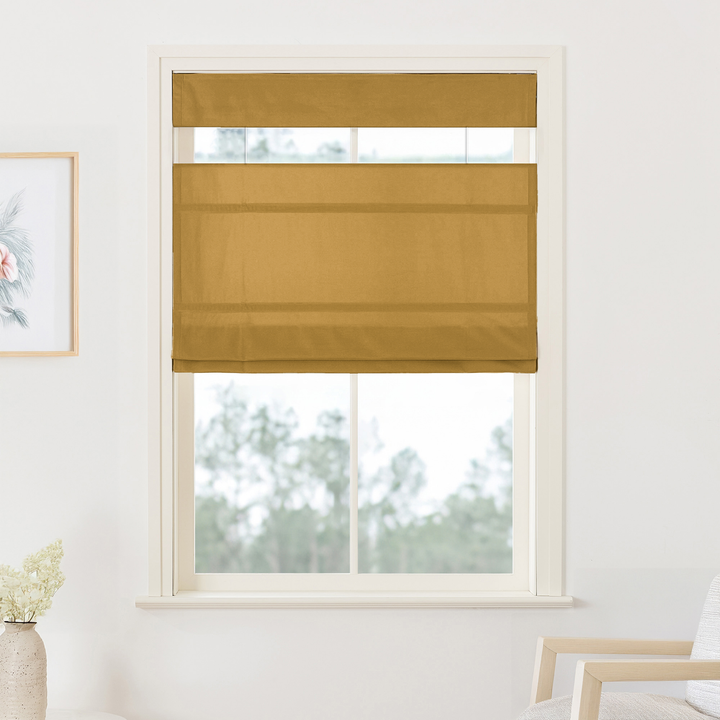 Maillard Velvet Roman Shades & Blinds | Top Down Bottom Up