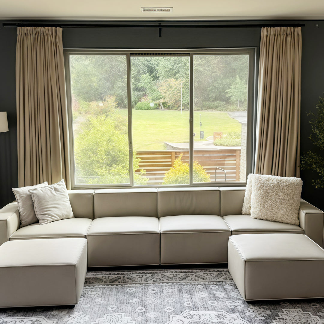 Lily Linen Curtains & Drapes Pleated