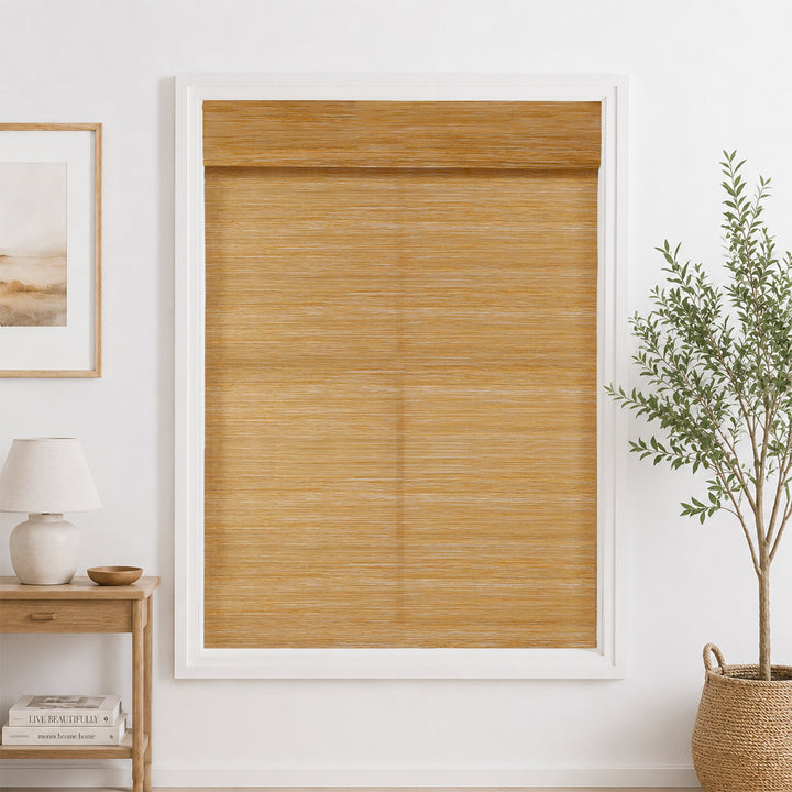 Oak Bamboo Blinds & Shades Top Down Bottom Up | Ivory 2.0