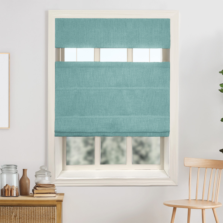 Bella Cotton Roman Shades & Blinds | Top Down Bottom Up