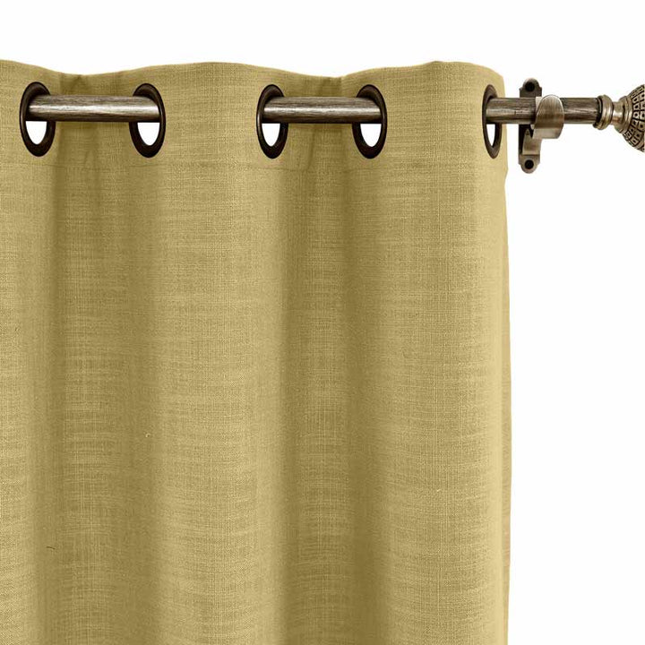 Lily Linen Curtains & Drapes Grommet