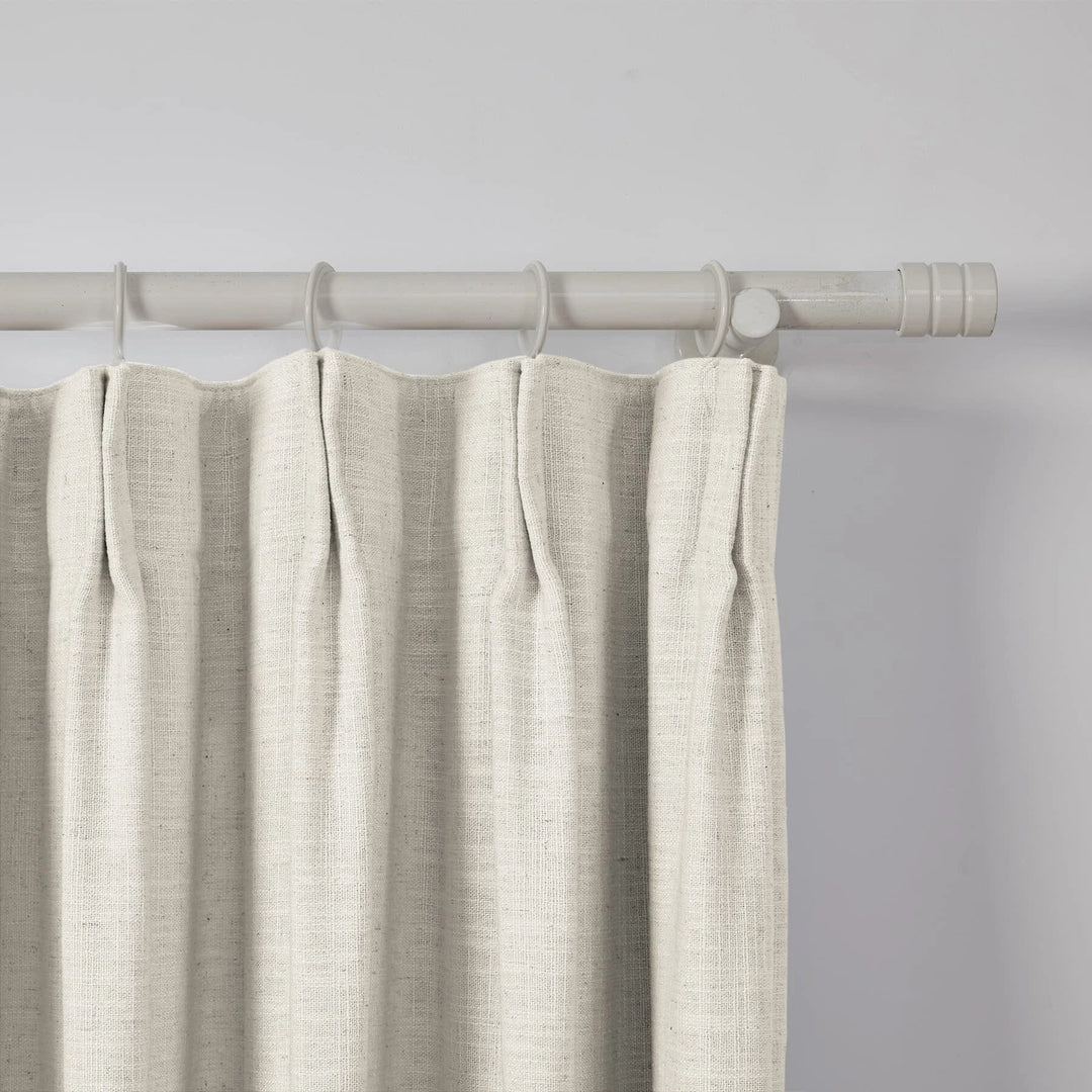 Lily Linen Curtains & Drapes Pleated