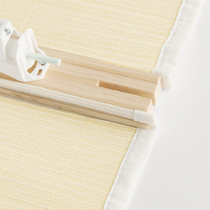 Ramie Woven Bamboo Blinds & Shades | Cream