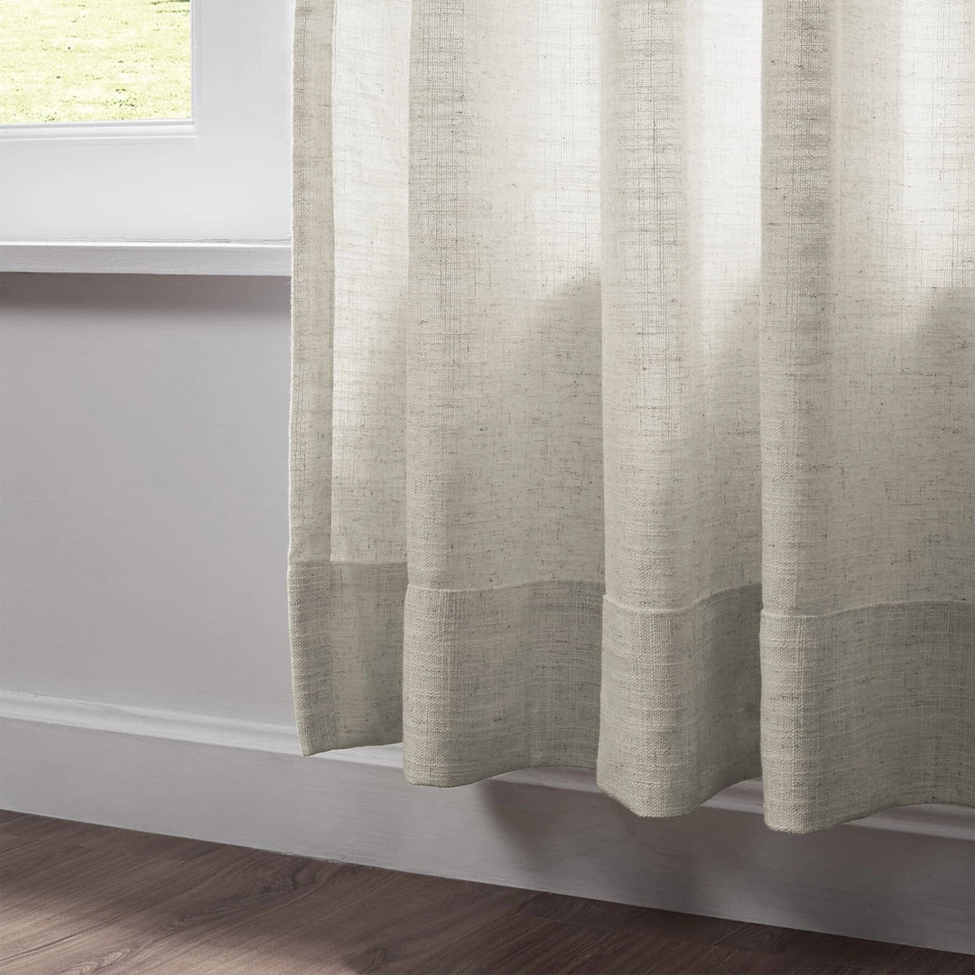 Lily Linen Curtains & Drapes Soft top