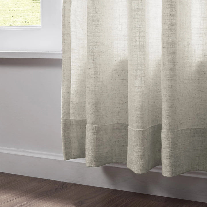 Lily Linen Curtains & Drapes Pleated