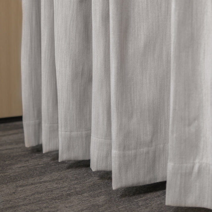 Cove Cotton Blend Curtains & Drapes Pleated