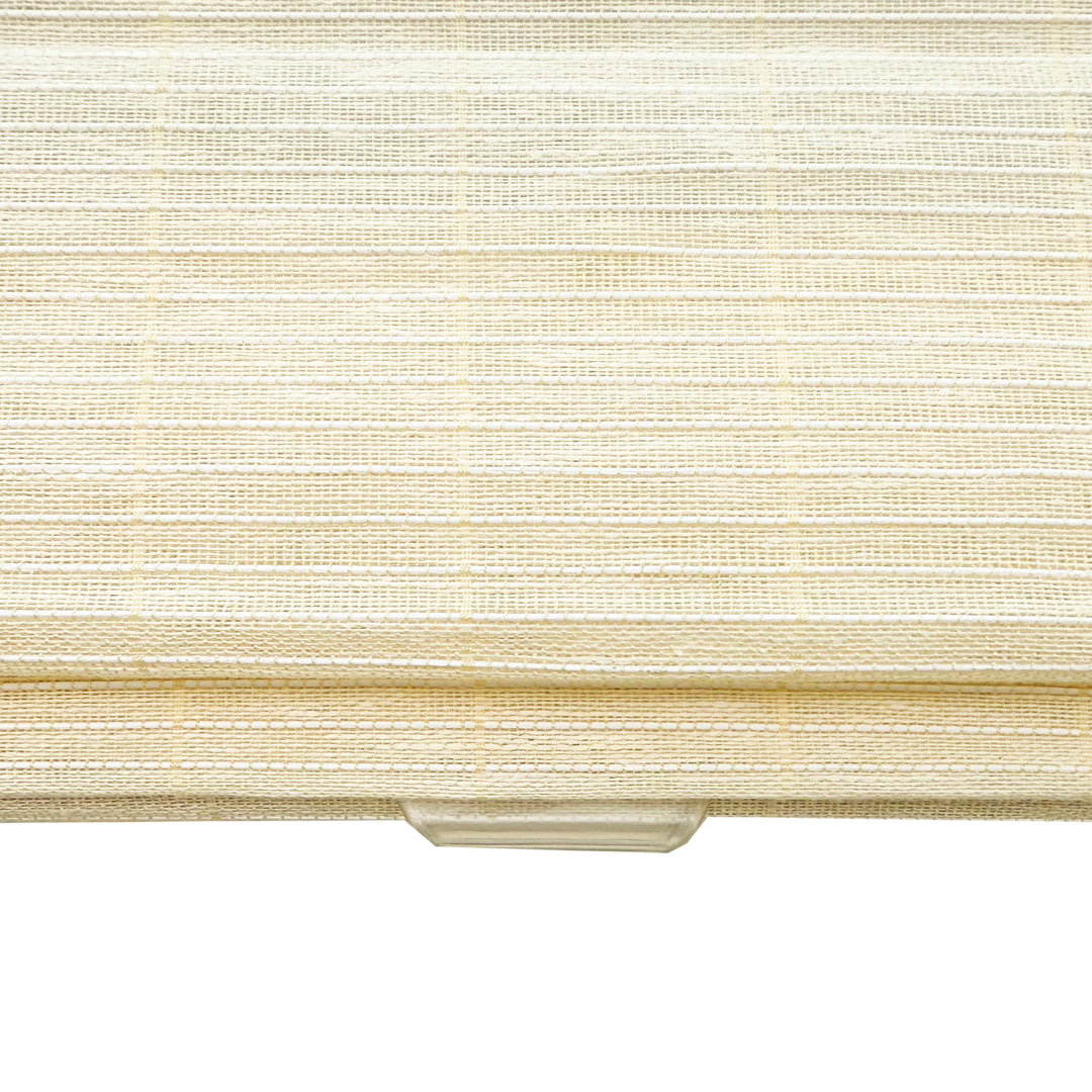 Ramie Woven Bamboo Blinds & Shades Top Down Bottom Up | Cream