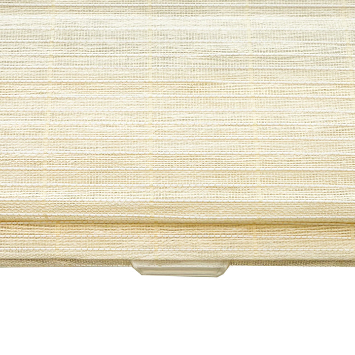 Ramie Woven Bamboo Blinds & Shades Top Down Bottom Up | Cream