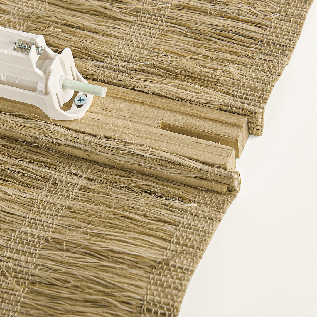 Ramie Woven Bamboo Blinds & Shades | Almond
